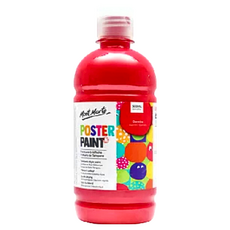 Mont Marte 蒙瑪特 海報廣告顏料 - 深紅色, 500ml, 1色