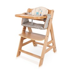 호크 베타 원목 유아식탁의자 하이체어, 애니멀