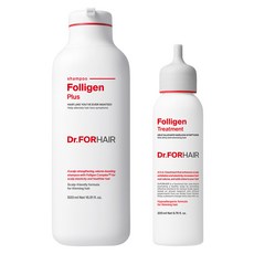 닥터포헤어 폴리젠 플러스 샴푸 500ml + 트리트먼트 200ml, 1개