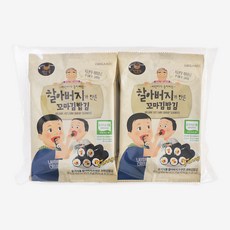 MANJUN 爺爺製作的小孩子飯捲海苔, 6g, 6個