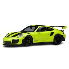 AUTOart 保時捷 911 GT2 RS WEISSACH PACKAGE 模型車 AA781878GR, 1個, 綠色
