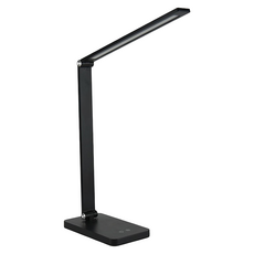 折疊式LED檯燈 USB插電款 21-002-BK0, 黑色