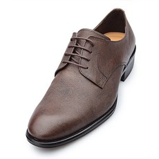 VONIN 남성용 천연소가죽 투톤 플레인 더비구두 SEF159TBR