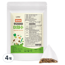 LUSOL 媽媽安心 寶寶蔬菜水, 20g, 4個, 綜合(白蘿蔔/洋蔥/大蔥/香菇/秀珍菇)