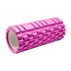 瑜珈柱 按摩滾輪 EVA外包+PVC內管 承重150KG, 粉色, 1個