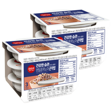 햇반 렌틸콩퀴노아곤약밥, 6개, 150g