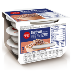 CJ Hetbahn 扁豆藜麥蒟蒻飯, 3個, 150g