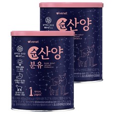 아이배냇 컨피던트 순 산양 분유 1단계, 400g, 2개