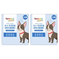탐사 강아지 프리미엄 배변패드, 20개입, 2개