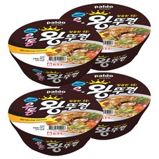 왕뚜껑 mini 우동, 80g, 4개