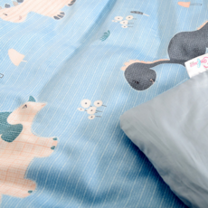 Embrace 英柏絲 嬰幼兒親膚透氣四季被 120x150cm, 藍色