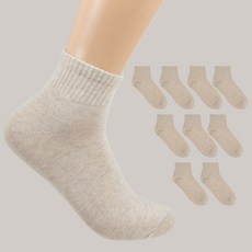 CARET 女用素色中筒襪10雙組