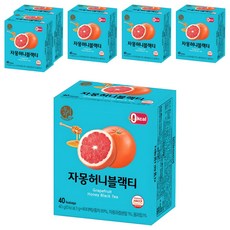 SONGWON 柚子蜂蜜紅茶, 1g, 40包, 6盒