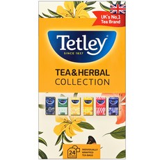 Tetley 泰特利 綜合花草茶包組, 茶包 6種, 1組