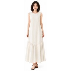 ZAN ZAN 冉冉 無袖下擺拚接洋裝