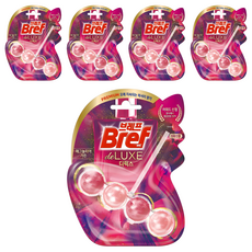브레프 디럭스 변기세정제 매그놀리아 가든, 50g, 5개