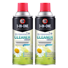 3-IN-ONE 冷氣空調清潔劑 夏日涼風, 331ml, 2瓶