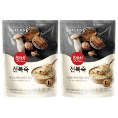 햇반 전복죽, 420g, 2개