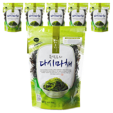 바다소리 즉석요리 다시마채, 50g, 6개