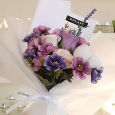 MORIANN Melody Day香皂花束, 紫色, 1個