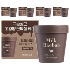밀크바오밥 헤어 밤 마스크 팩, 200ml, 5개