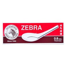 ZEBRA THAILAND 斑馬牌 平底匙12支套裝 4.2x13公分 430不鏽鋼 耐酸耐用, 銀色, 1盒