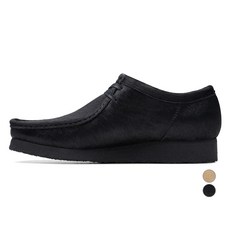 Clarks 男女通用 Wallabee Hair On 沿條縫製鞋 2617
