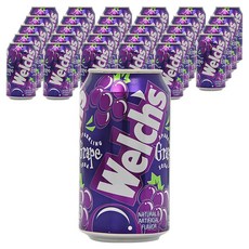 웰치스 그레이프맛, 355ml, 72개