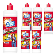 Farcent 花仙子 潔霜S濃縮浴廁清潔劑 淨白青蘋, 1.05kg, 6瓶