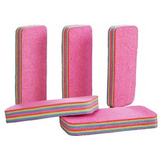 Ram's Home 12層可撕式彩虹多功能菜瓜布 L, 1入, 5個