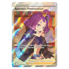 PoKeMoN 寶可夢 美版 寶可夢卡 阿賽蘿拉的預感, 1個