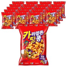 크라운 카라멜콘 땅콩, 46g, 20개