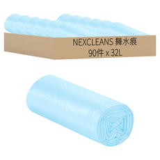 NEXCLEANS 舞水痕 袋樂購 清新香氛清潔袋 3件組, 30套, 32L