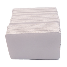 EDISH 萬用魔鬼氈固定貼 4 x 6cm 白色 15g,3包 - 免釘免鑽，居家收納好幫手