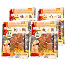 PARMIR 帕米爾 潔牙棒棒糖 12入 低脂低鹽 添加Oligo寡糖 100%新鮮原肉, 雞肉牛奶, 4包, 240g