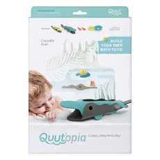 Quut 立體動物系列玩具 1個, 鱷魚河流, 1組