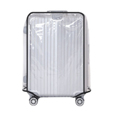 行李箱保護套，26吋，PVC材質，透明，防塵更耐髒