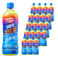 비타500 광동 이온킥 제로 이온음료, 500ml, 20개