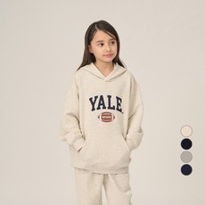 YALE KIDS 兒童款 New Haven 足球刷毛連帽T恤 YJCRHDZ43835