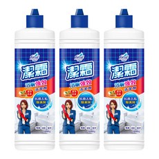 farcent 花仙子 潔霜S浴廁強效清潔劑 潔淨杏香, 1050g, 3瓶