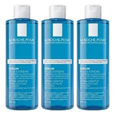LA ROCHE POSAY 理膚寶水 敏感性頭皮溫和洗髮露, 400ml, 3瓶