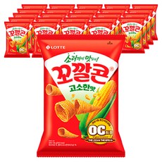 꼬깔콘 고소한맛, 134g, 25개