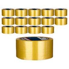 BUKWANG KOREA CHEMICALS 冷凍封箱膠帶 48mm x 50m, 透明, 15個