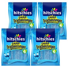 Hitches 藍酸德拉肯軟糖咀嚼果凍, 4個, 125g