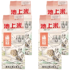 A GOOD BARN 共好糧倉 池上嚴選白米，粒粒飽滿，米澤鮮明, 600g, 4包, CNS一等
