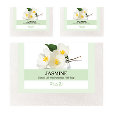 草本手工皂 茉莉花香, 100g, 3個