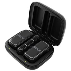 RODE 台灣公司貨 手機用行動無線麥克風 Lightning, 黑色, Wireless Micro