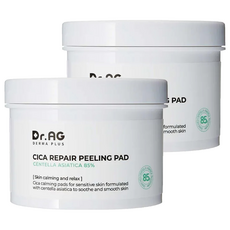 Dr.Ag 積雪草舒緩爽膚棉 深層清潔 鎮靜肌膚 敏感肌適用 低刺激去角質 日常清潔補水, 60片, 2罐