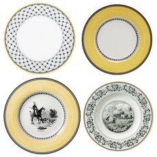 빌레로이앤보흐 아우든 접시4p, 혼합색상, 1세트, 접시 27cm 4P