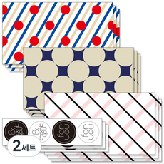 &cabinet 零用錢信封 12入組, 復古, 2套